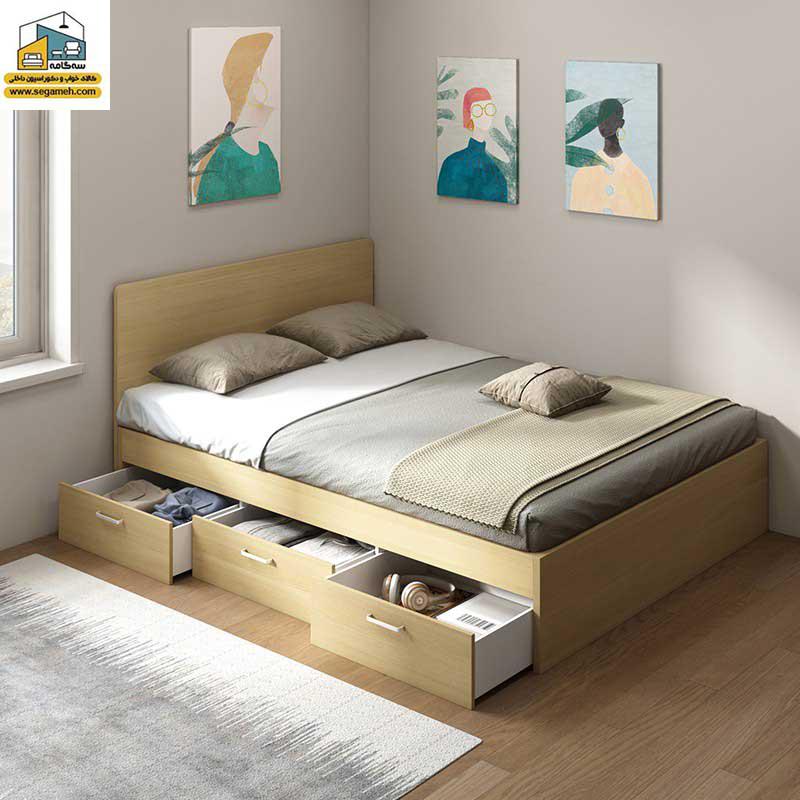 تخت خواب دونفره کد BDP05