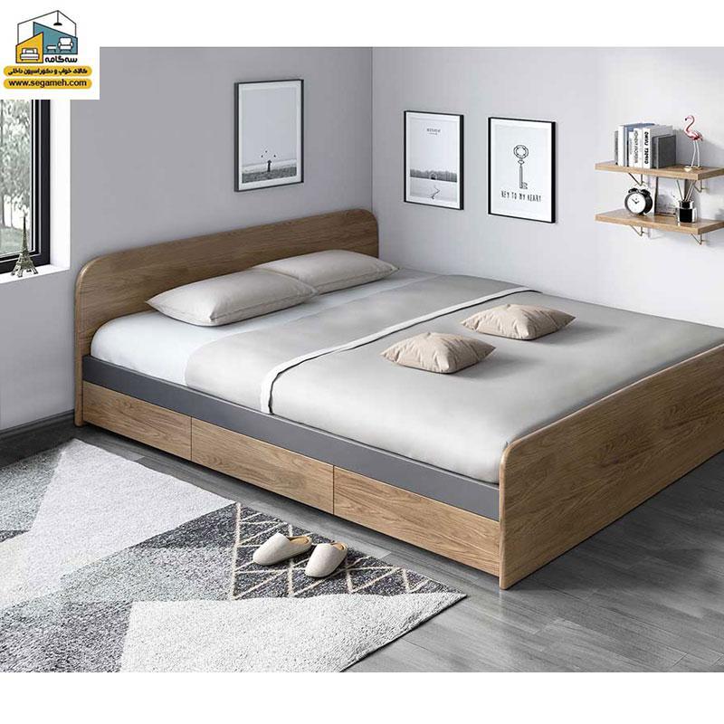 تخت خواب دونفره کد BDP02