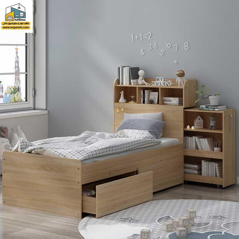 تخت خواب یک نفره کد BSP01