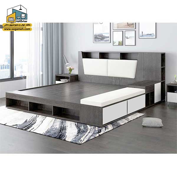 تخت خواب دونفره کد BDP14