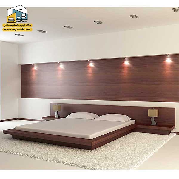 تخت خواب دونفره کد BDP24