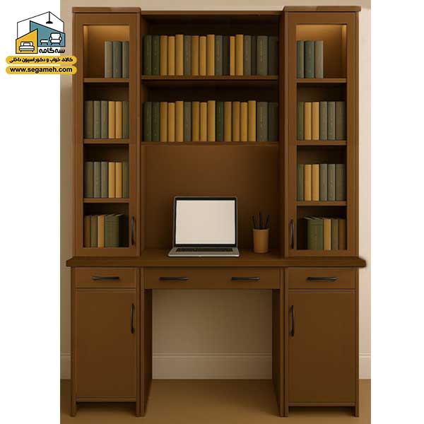 میز تحریر کتابخانه دار DWP100