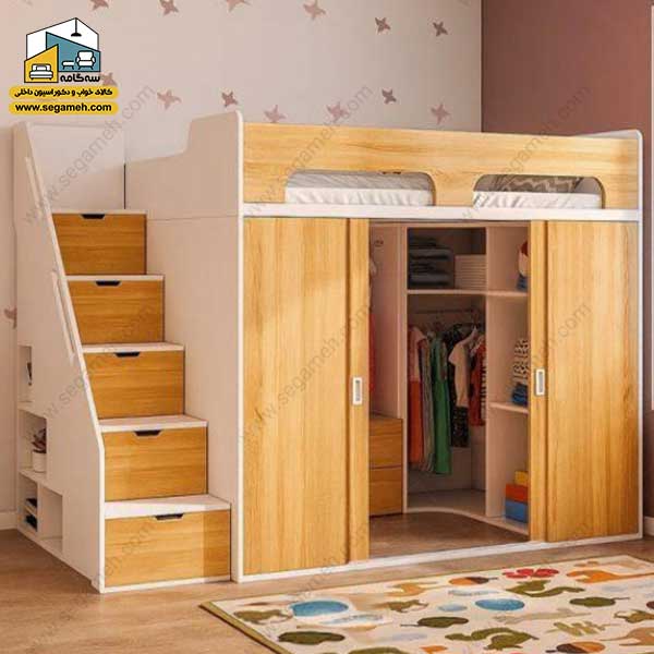 تخت خواب دو طبقه BTDP138